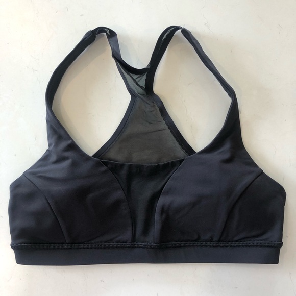 LULULEMON SMOOTH STRIDE BRA BLACK SIZE 6 (AU 10) - Picture 7 of 7